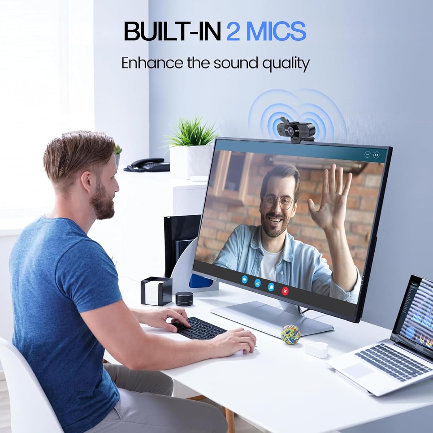 Webcam HD 1080p with Microphone