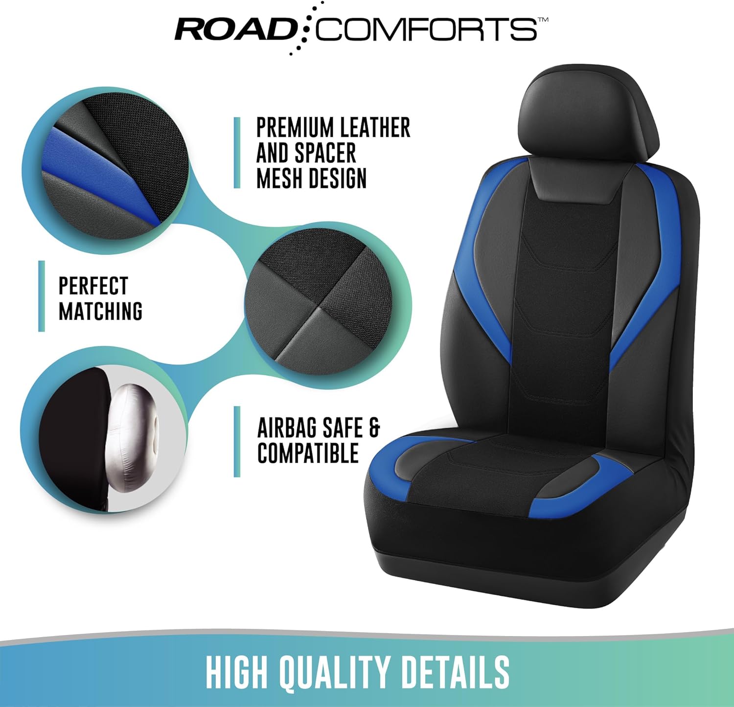 Car Seat Cover Set Front Pair