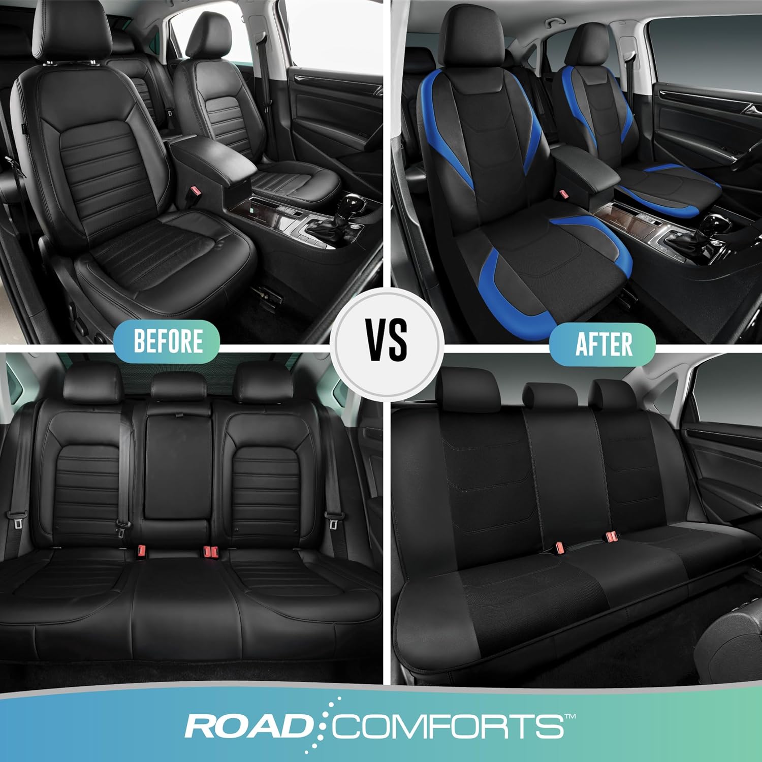 Car Seat Cover Set Front Pair